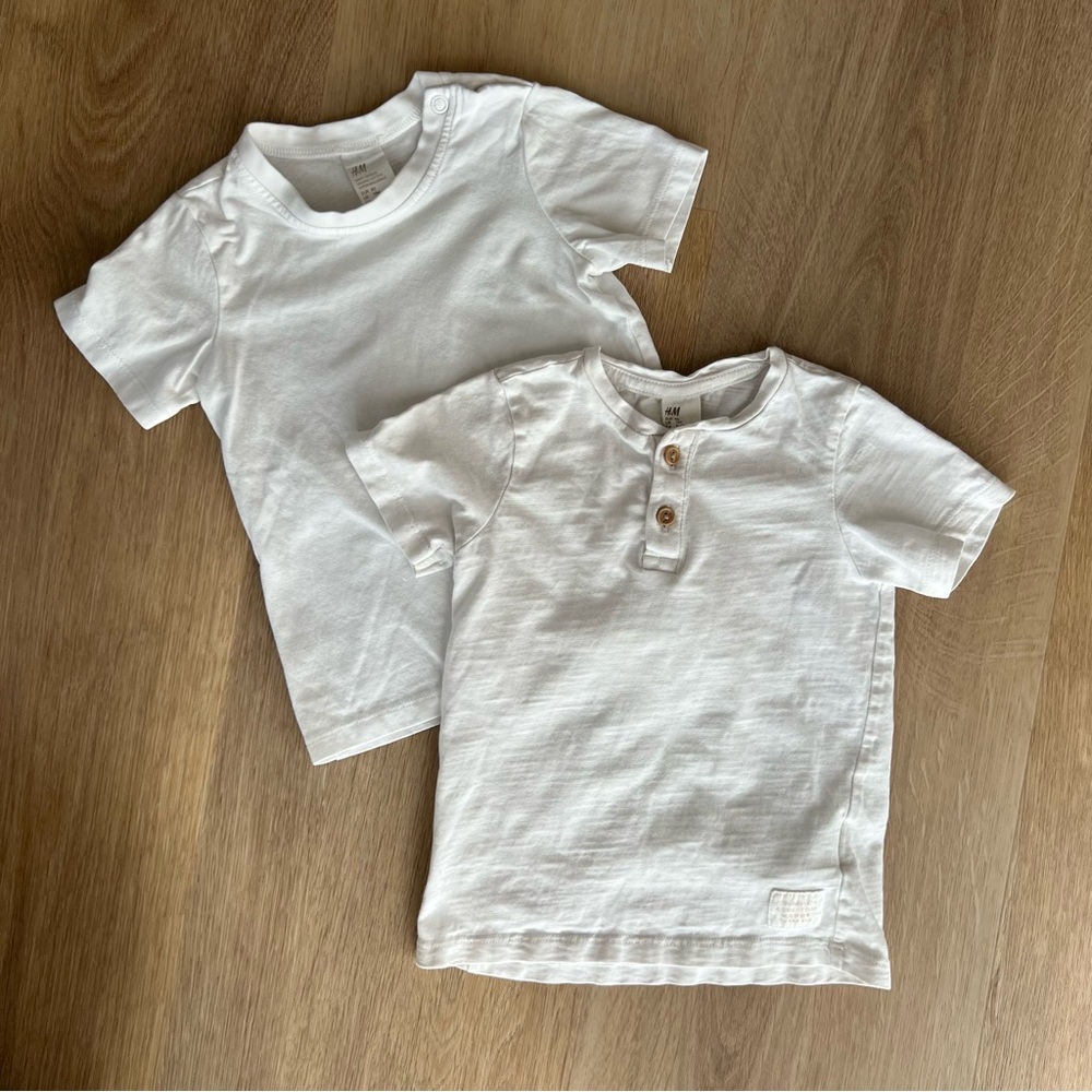 H&M White Shirt 2-Pack